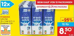 Netto Marken-Discount GUTES Land H-Vollmilch Angebot