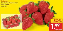 Netto Marken-Discount Erdbeeren Angebot