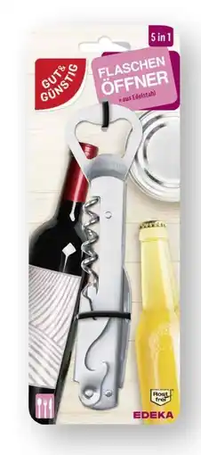 Edeka Gut & Günstig Flaschenöffner Angebot