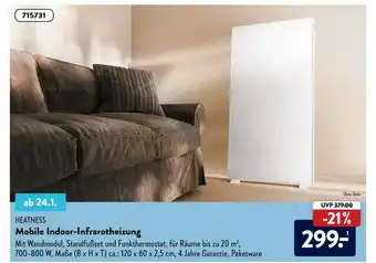 Aldi Nord Heatness Mobile Indoor-infrarotheizung Angebot