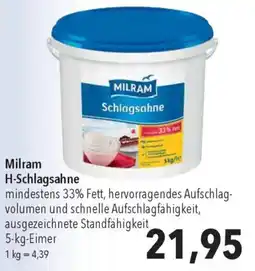 CITTI Markt Milram H-Schlagsahne Angebot
