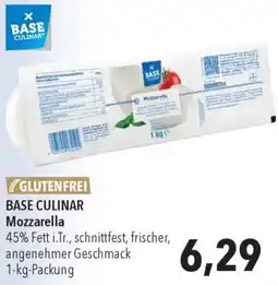 CITTI Markt BASE CULINAR Mozzarella Angebot