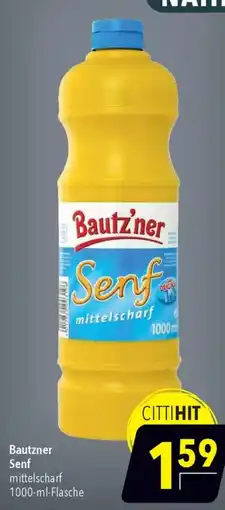 CITTI Markt Bautz'ner Senf Angebot