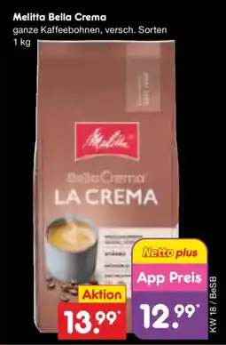 Netto Marken-Discount Melitta Bella Crema Angebot