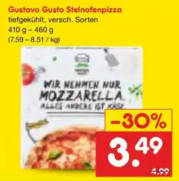 Netto Marken-Discount Gustavo Gusto Steinofenpizza Angebot