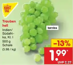 Netto Marken-Discount MARKT TAG Trauben hell Angebot