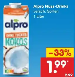 Netto Marken-Discount Alpro Nuss-Drinks Angebot