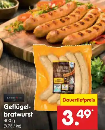 Netto Marken-Discount Geflügelbratwurst Angebot