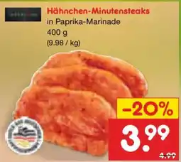 Netto Marken-Discount Hähnchen-Minutensteaks Angebot