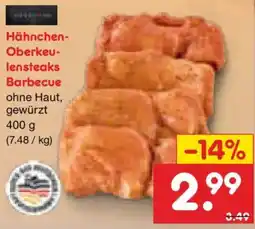 Netto Marken-Discount Hähnchen- Oberkeu lensteaks Barbecue Angebot