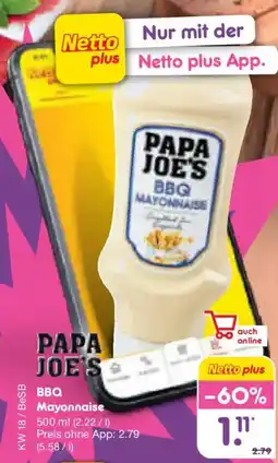 Netto Marken-Discount BBQ Mayonnaise Angebot