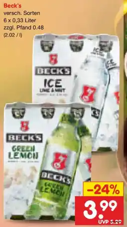 Netto Marken-Discount Beck's Angebot