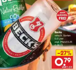 Netto Marken-Discount Becks Angebot