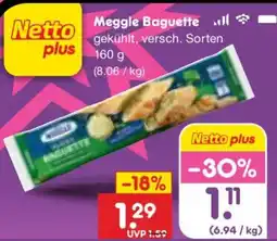 Netto Marken-Discount Netto Meggle Baguette Angebot