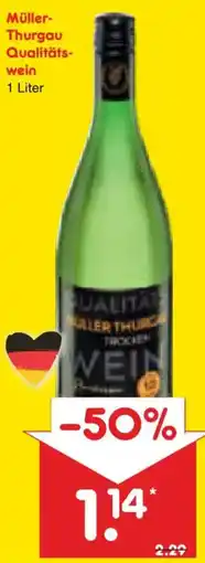 Netto Marken-Discount Müller- Thurgau Qualitätswein Angebot