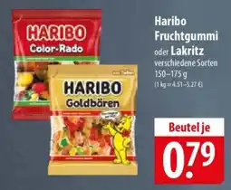 Famila Nord Ost Haribo Fruchtgummi oder Lakritz Angebot