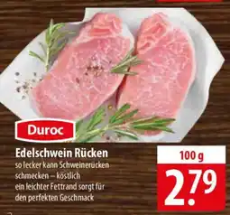 Famila Nord Ost Duroc Edelschwein Rücken Angebot