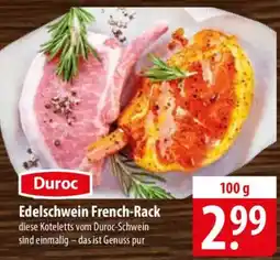 Famila Nord Ost Duroc Edelschwein French-Rack Angebot