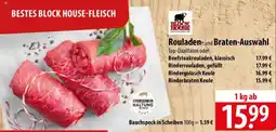 Famila Nord Ost BLOCK HOUSE Rinderbraten Keule Angebot