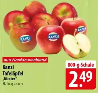 Famila Nord Ost Kanzi Tafeläpfel ,,Nicoter" Angebot