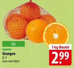 Famila Nord Ost Spanien Orangen Angebot