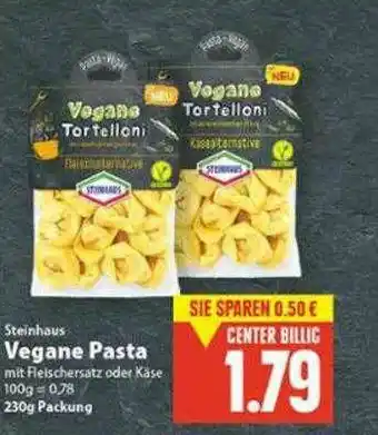 E-Center Steinhaus Vegane Pasta Angebot