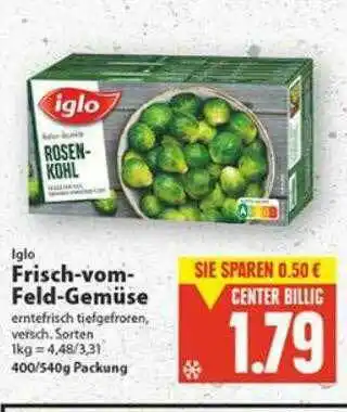 E-Center Iglo Frisch-vom Feld-gemüse Angebot