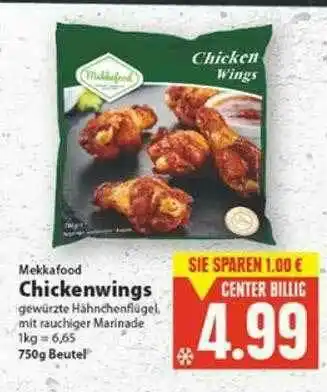 E-Center Mekkafood Chickenwings Angebot