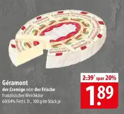 Famila Nord Ost Géramont der Cremige oder der Frische Angebot