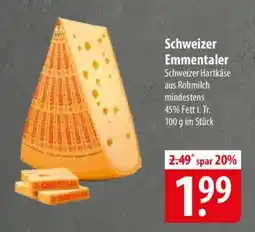 Famila Nord Ost Schweizer Emmentaler Angebot