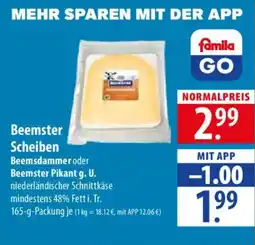 Famila Nord Ost Beemster Scheiben Beemsdammer oder Beemster Pikant g. U. Angebot