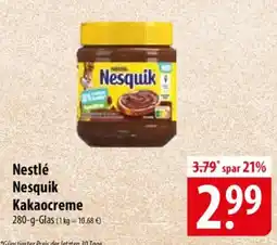 Famila Nord Ost Nestlé Nesquik Kakaocreme Angebot