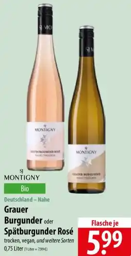 Famila Nord Ost ST MONTIGNY Grauer Burgunder oder Spätburgunder Rosé Angebot