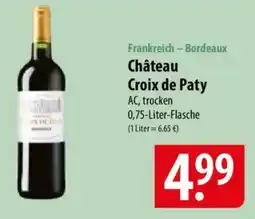 Famila Nord Ost Château Croix de Paty Angebot