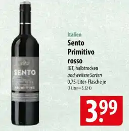 Famila Nord Ost Sento Primitivo rosso Angebot