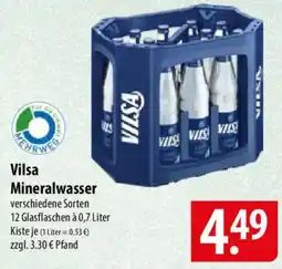 Famila Nord Ost Vilsa Mineralwasser Angebot