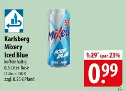 Famila Nord Ost Karlsberg Mixery Iced Blue Angebot