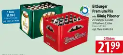 Famila Nord Ost Bitburger Premium Pils oder König Pilsener Angebot