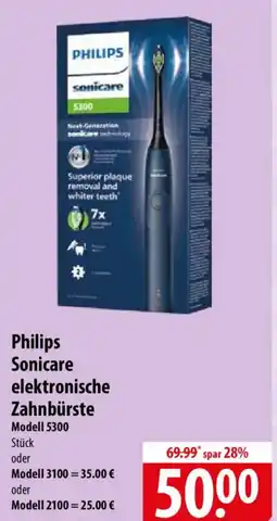 Famila Nord Ost Philips Sonicare elektronische Zahnbürste Modell 5300 Angebot