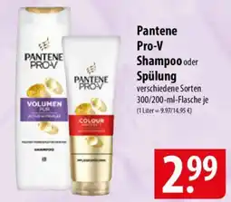 Famila Nord Ost Pantene Pro-V Shampoo oder Spülung Angebot