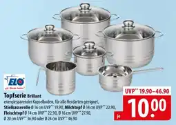 Famila Nord Ost ELO Topfserie Brillant Stielkasserolle Angebot