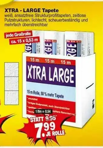 Repo Markt Xtra - Large Tapete Angebot