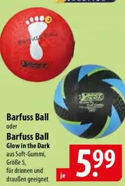 Famila Nord Ost Barfuss Ball oder Barfuss Ball Glow in the Dark Angebot