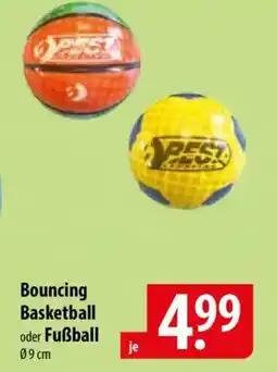 Famila Nord Ost Bouncing Basketball oder Fußball Angebot