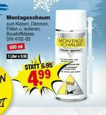 Repo Markt Montageschaum Angebot