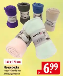 Famila Nord Ost VIVA Fleecedecke Angebot