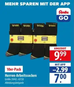 Famila Nord Ost Herren-Arbeitssocken Angebot