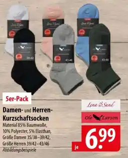 Famila Nord Ost Damen- und Herren- Kurzschaftsocken Angebot