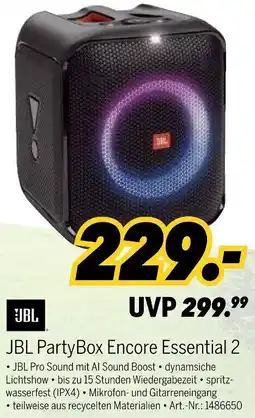 MEDIMAX JBL Party Box Encore Essential 2 Angebot
