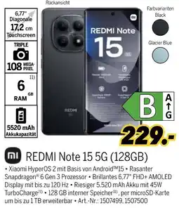 MEDIMAX REDMI Note 15 5G (128GB) Angebot